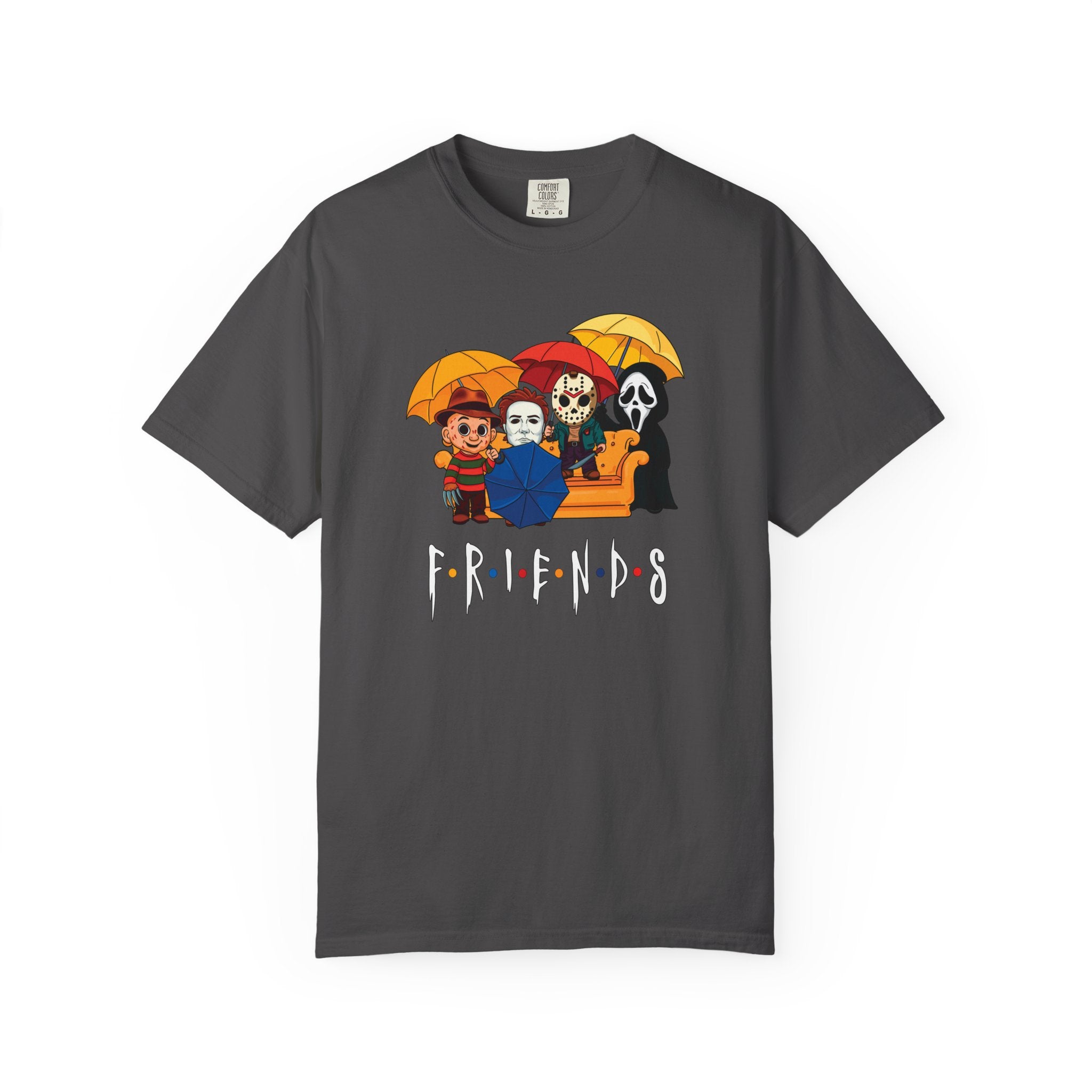 80s Horror Movie Friends Halloween T-Shirt Comfort Colors®