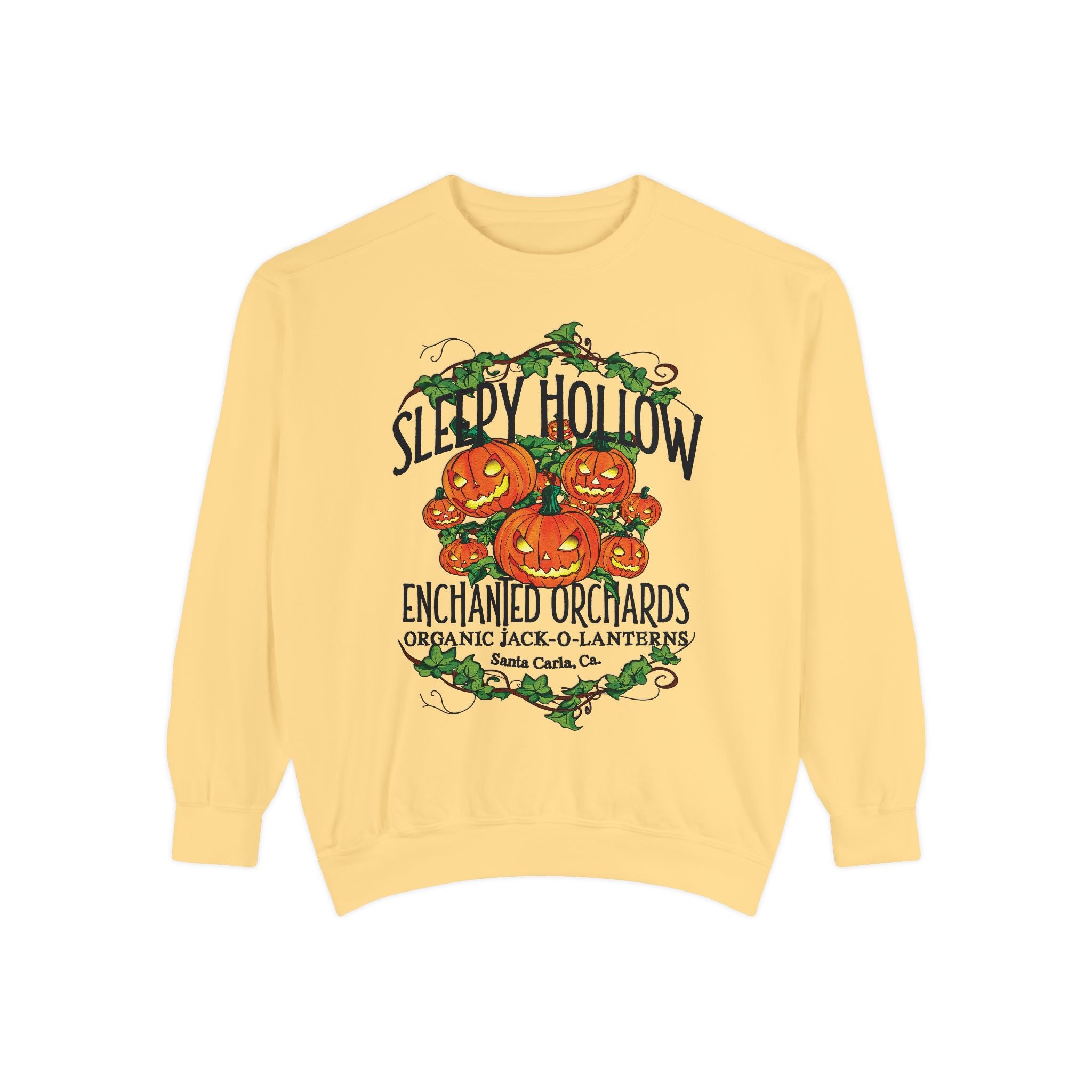 Sleepy Hollow Pumpkins Halloween Sweatshirt Comfort Colors®