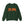 A dark green crewneck sweatshirt featuring the words 'START JUMPING' printed across the chest in a stylized orange font resembling the Metallica logo, shown on a plain white background.