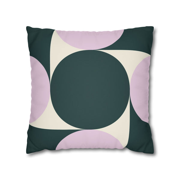 SW Paradox Palette Lilac Green Faux Suede Pillow Cover
