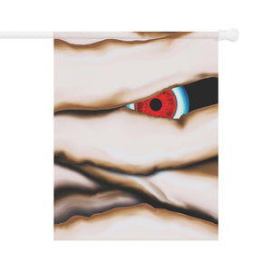 Mummy Eye Halloween Garden Flag
