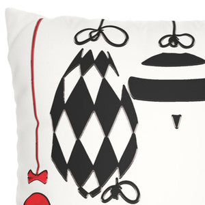 throw pillow with 'Holiday Cover Modern Christmas Decor' design