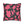 Dark Grey & Pink Animal Cow Print Soft Pillow Cover