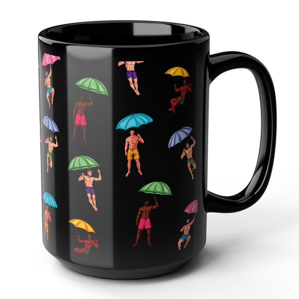 It's raining men funny coffee mug
