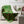 Soft sherpa blanket with 'Green & Pink Modern Decorative Throw' design