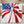 Soft sherpa blanket with 'Little Patriot 4th of July' design