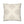 Decorative pillow with geometric pattern on a white background