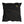 Buzzing Bee Black Outdoor Spring Throw Pillow