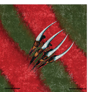 Nightmare on Elm Street Halloween Throw Blanket