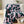 Soft sherpa blanket with 'Lilac & Blue Animal Print Decorative Throw' design