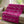Soft sherpa blanket with 'La Vie En Rose Sheet Music Pink Decorative Throw' design