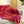 Soft sherpa blanket with 'Pink & Orange Modern Decorative Throw' design
