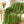 Soft sherpa blanket with 'Green & Pink Modern Decorative Throw' design
