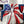 Garden flag with 'American Chic Patriotic Shimmering Throw' design