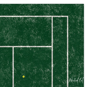 Tennis Players Decorative Couch Throw