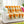 Soft sherpa blanket with 'Orange & Yellow Harlequin Decorative Throw' design