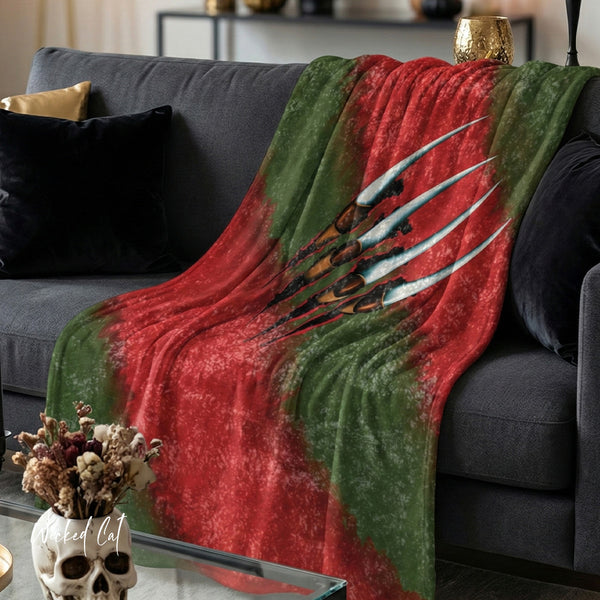 Nightmare on Elm Street Halloween Throw Blanket