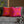 Pink & Orange Reversible Throw Pillow