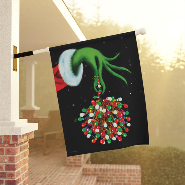 Funny Christmas Flag | Outdoor Christmas Banner Outdoor Decor