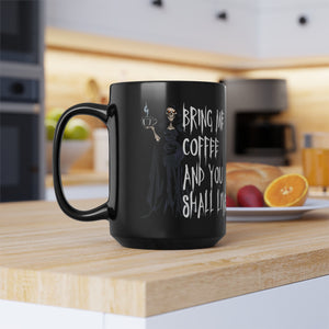 Coffee Lovers Grim Reaper Mug 15oz