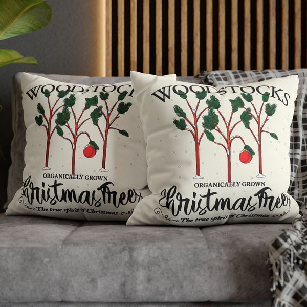 Charlie Brown Pillow Cover Cute Holiday Throw Pillow