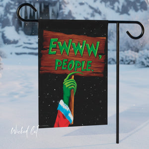 Ewww People Funny Grinch Yard Flag