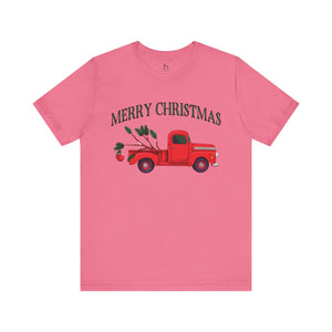 Charlie Brown Christmas Shirt Red Truck Holiday Tee
