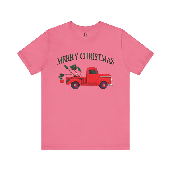 Charlie Brown Christmas Shirt Red Truck Holiday Tee