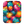 Soft sherpa blanket with 'Bouncy Balls' design