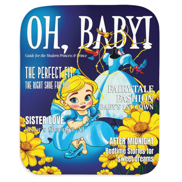 Cinderella baby blanket