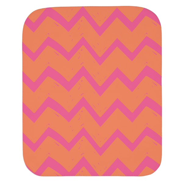 Soft sherpa baby blanket