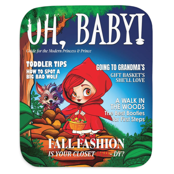 Little Red Riding Hood Baby Blanket