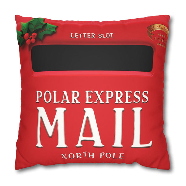 Santa Mailbox Pillow Cover Cute Christmas Decor