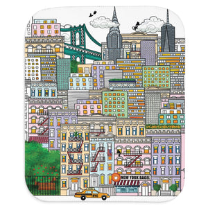 New York City Cute Baby Blanket Gift