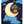 Personalized Night Owl Sherpa Baby Blanket