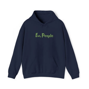 Embroidered Ew People Grinch Hoodie