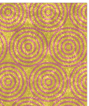Soft sherpa blanket with 'Pastel Yellow & Pink Decorative Throw' design