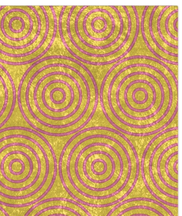 Pastel Yellow & Pink Decorative Throw Blanket
