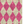 Pink and Yellow Harlequin Decorative Throw