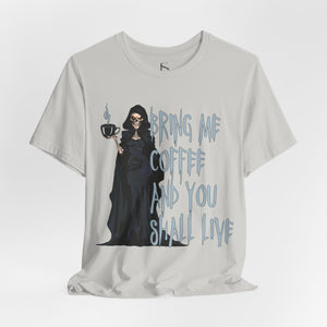 Coffee Lovers Grim Reaper T-Shirt