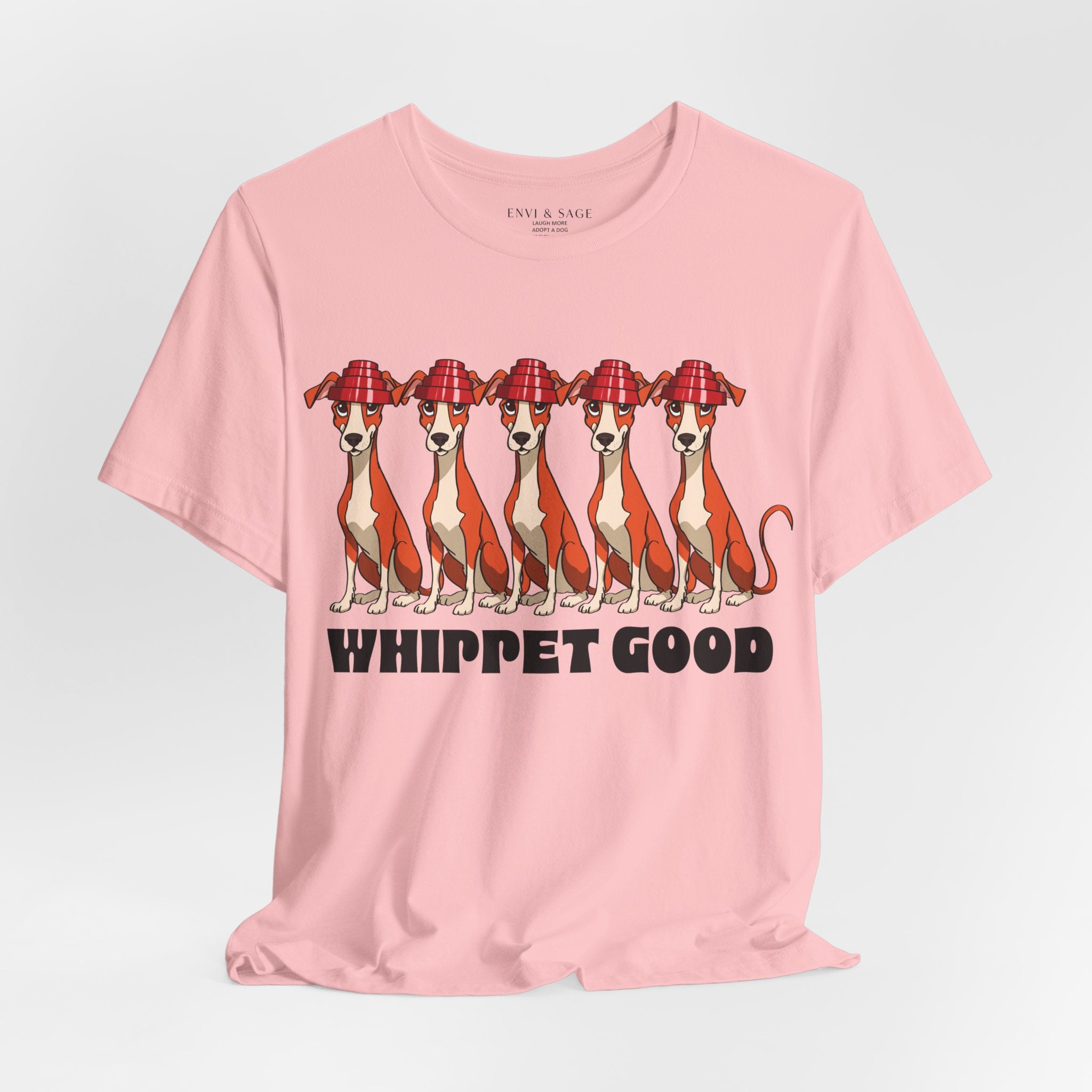 Whippet Good Devo 80's Music Funny T-Shirt