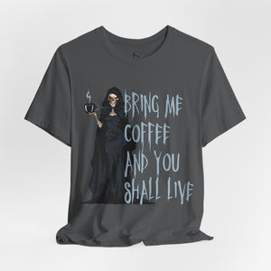 Coffee Lovers Grim Reaper T-Shirt