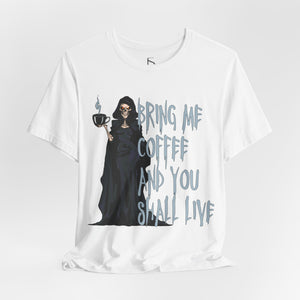 Coffee Lovers Grim Reaper T-Shirt