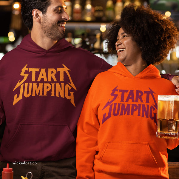 Virginia Tech Football Start Jumping Sweatshirt Hoodie