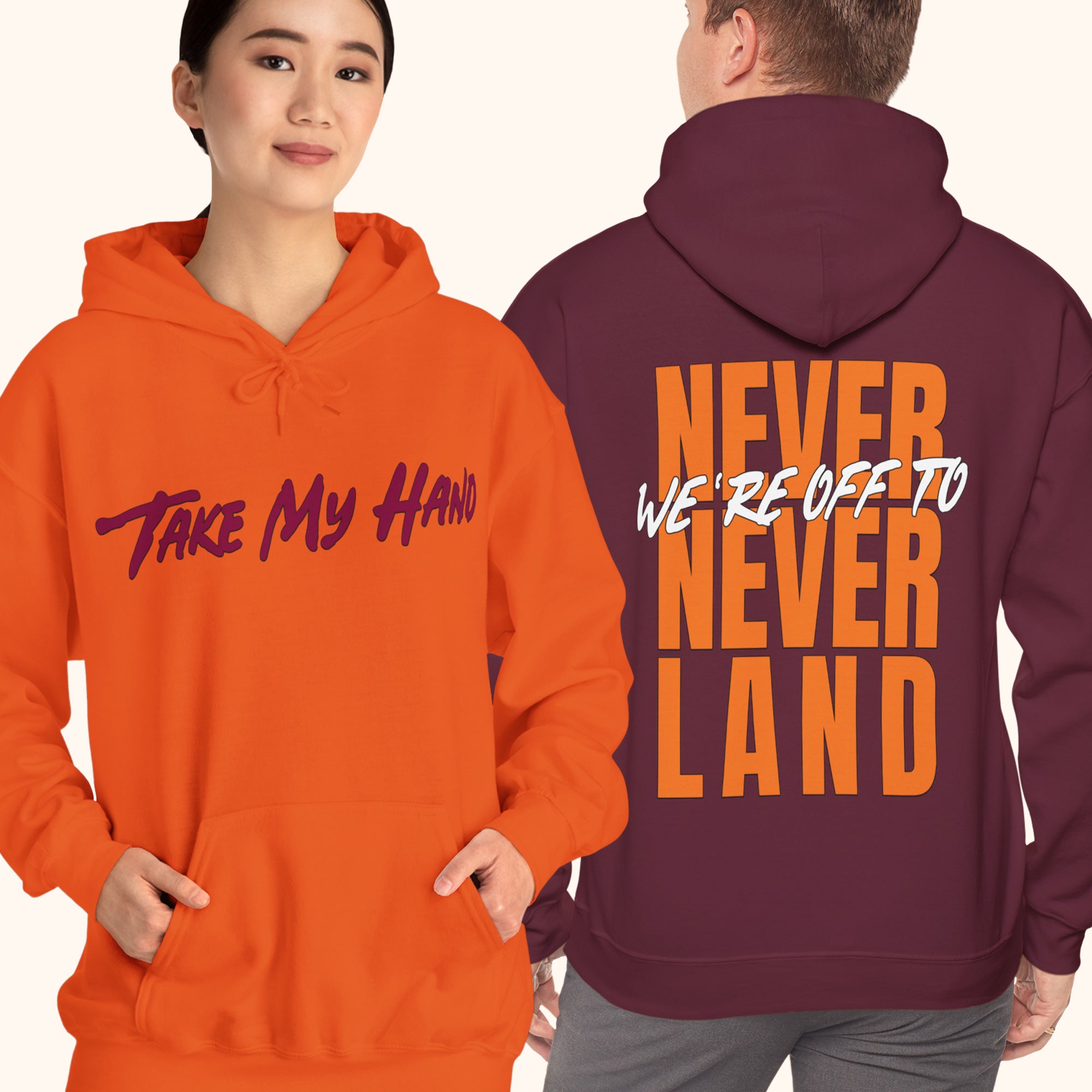 Virginia Tech Football Game Day Double-Sided Sweatshirt Hoodie