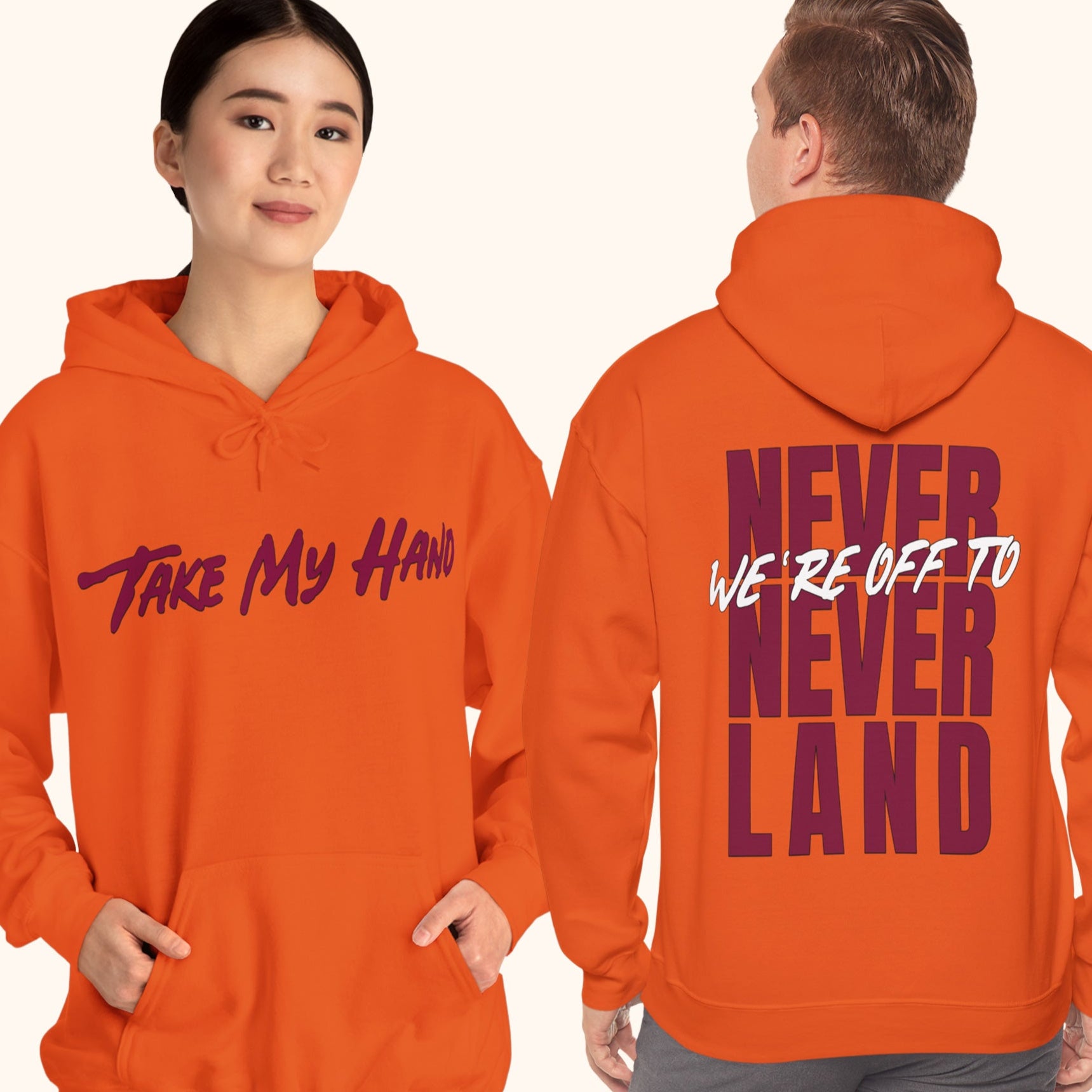 Virginia Tech Football Game Day Double-Sided Sweatshirt Hoodie