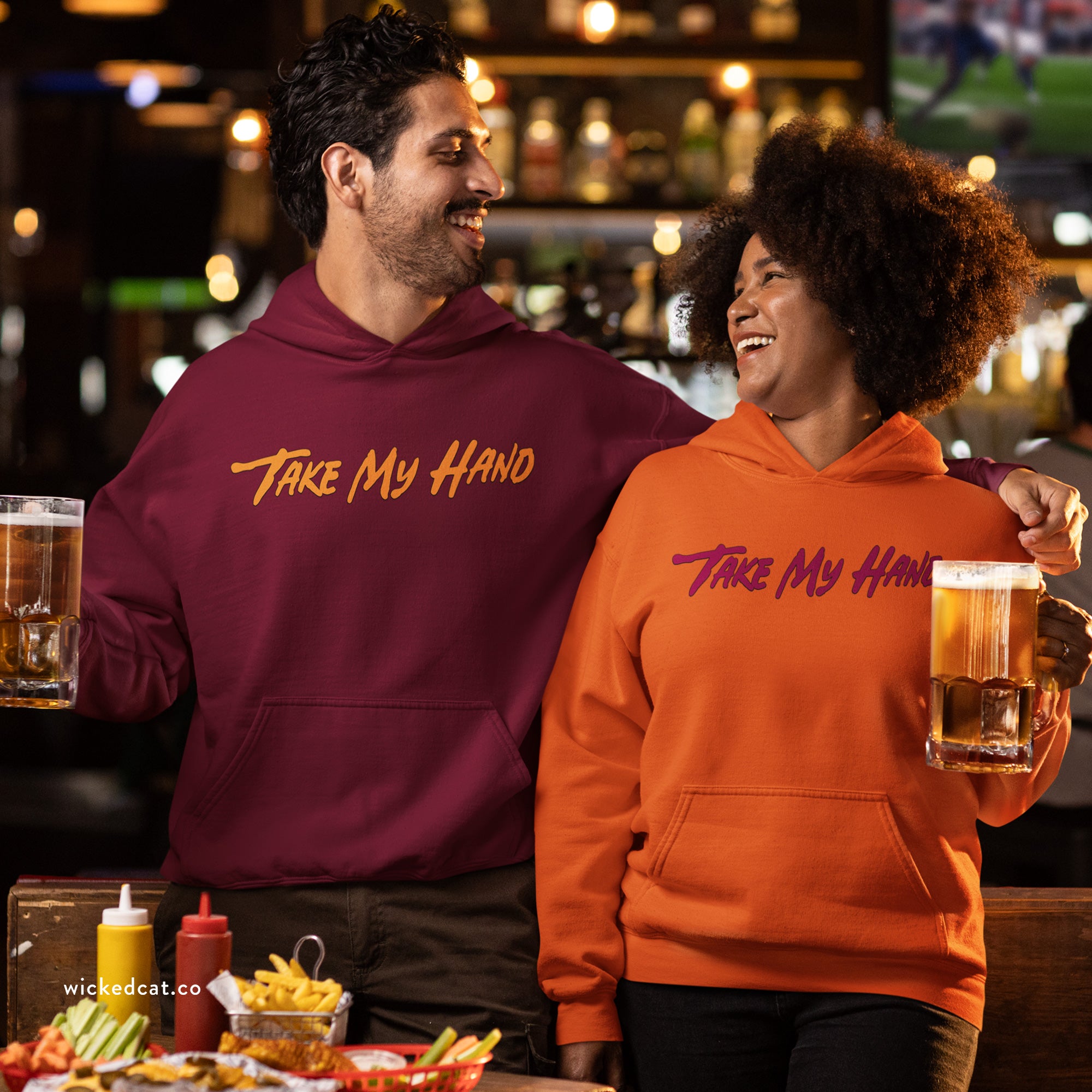 Virginia Tech Football Game Day Double-Sided Sweatshirt Hoodie