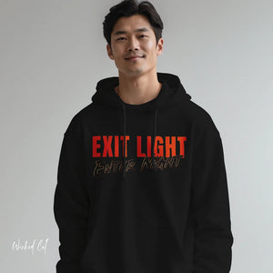 Virginia Tech Football Exit Light Enter Night Hoodie