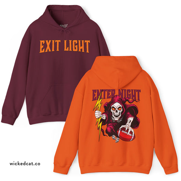 Virginia Tech Football Sandman Exit Light Hoodie