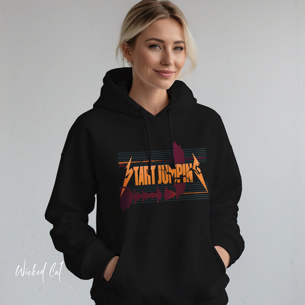 Start Jumping Virginia Tech Football Seismograph Hoodie